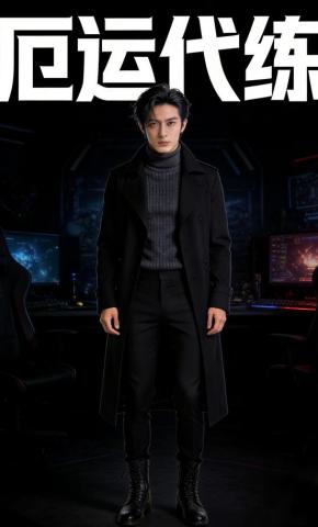 短剧《厄运代练》海报