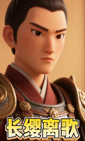 短剧《长缨离歌》海报