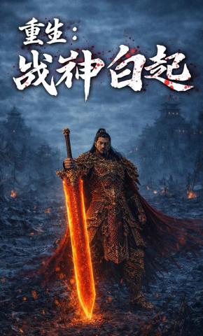 短剧《重生：战神白起》海报