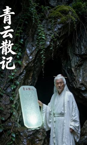 短剧《青云散记》海报