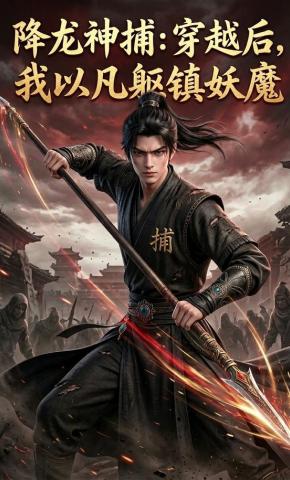 短剧《降龙神捕：穿越后，我以凡躯镇妖魔》海报