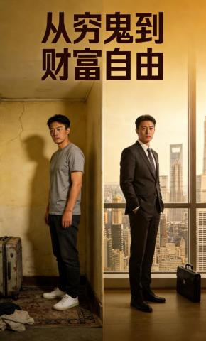 短剧《从穷鬼到财富自由》海报