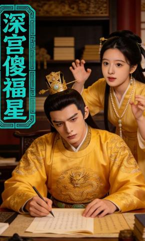 短剧《深宫傻福星》海报