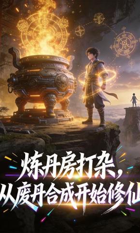 短剧《炼丹房打杂，从废丹合成开始修仙》海报