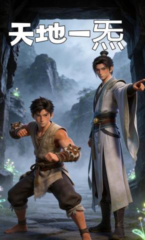 短剧《天地一炁》海报