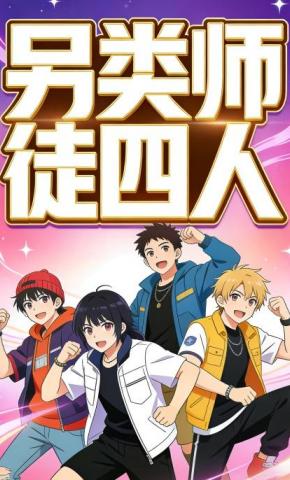 短剧《另类师徒四人》海报