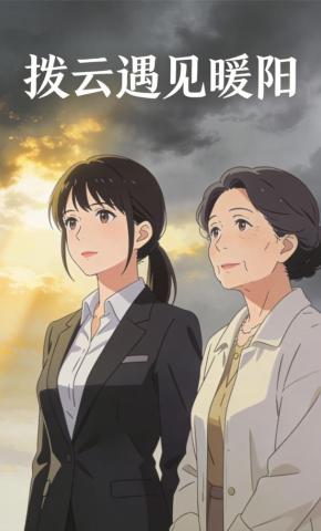 短剧《拨云遇见暖阳》海报