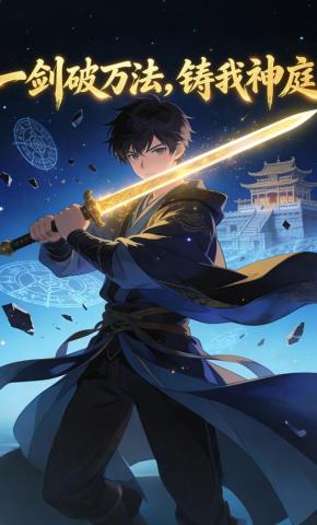 短剧《一剑破万法，铸我神庭》海报