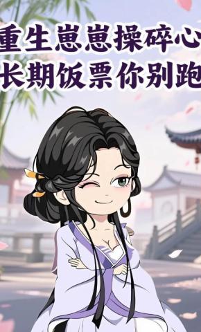 短剧《重生崽崽操碎心：长期饭票你别跑》海报