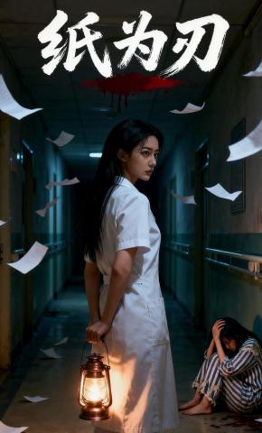 短剧《纸为刃》海报