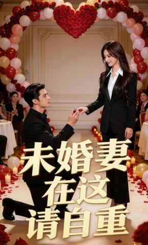 短剧《未婚妻在这，请自重》海报