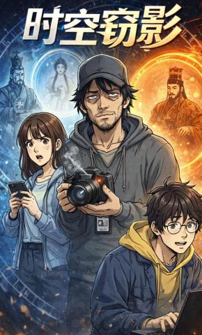 短剧《时空窃影》海报