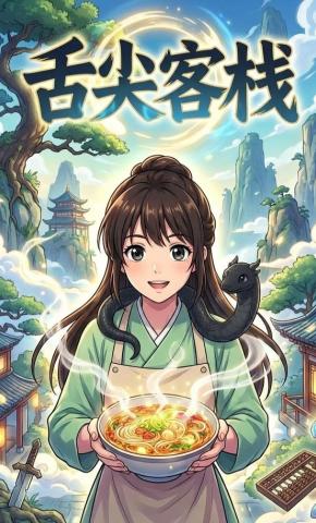 短剧《舌尖客栈》海报