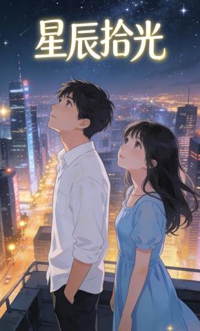 短剧《星辰拾光》海报