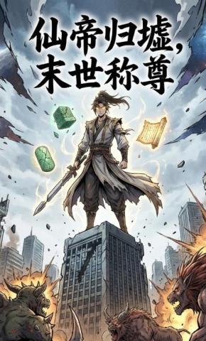 短剧《仙帝归墟，末世称尊》海报