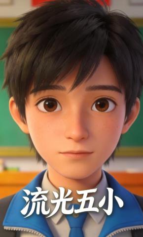 短剧《流光五小》海报