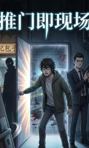 短剧《推门即现场》海报