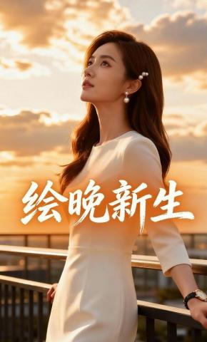 短剧《绘晚新生》海报