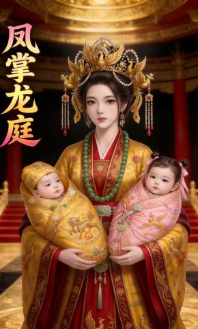 短剧《凤掌龙庭》海报