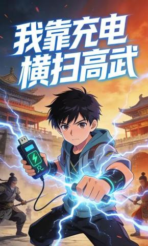 短剧《我靠充电横扫高武》海报