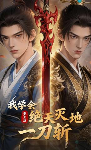 短剧《重生后我学会绝天灭地一刀斩》海报