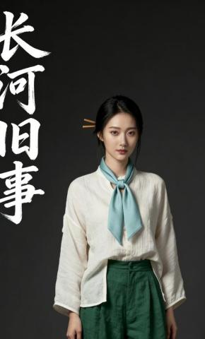 短剧《长河旧事》海报