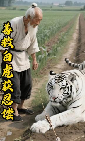 短剧《善救白虎获恩偿》海报