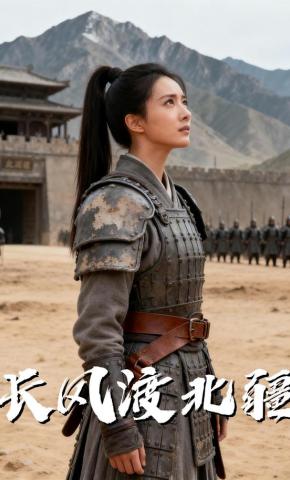 短剧《长风渡北疆》海报