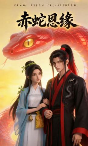 短剧《赤蛇恩缘》海报