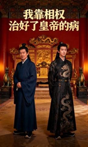 短剧《我靠相权，治好了皇帝的病》海报