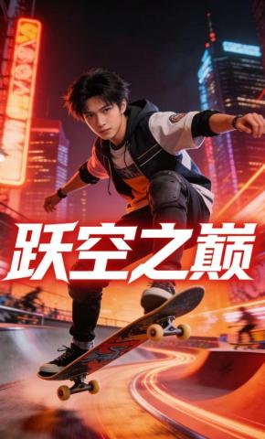 短剧《跃空之巅》海报