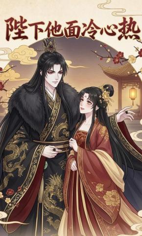 短剧《陛下他面冷心热》海报