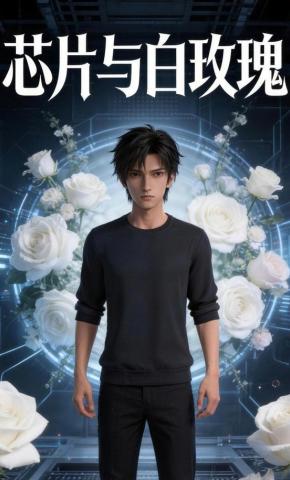 短剧《芯片与白玫瑰》海报