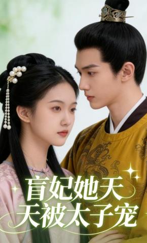 短剧《盲妃她天天被太子宠》海报