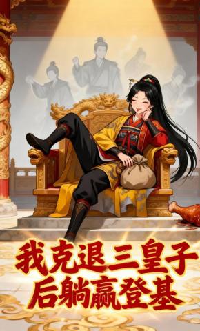 短剧《我克退三皇子后躺赢登基》海报