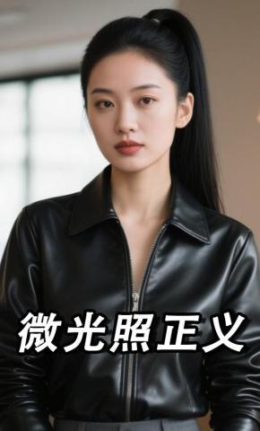 短剧《微光照正义》海报