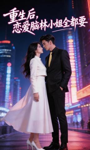 短剧《重生后，恋爱脑林小姐全都要》海报