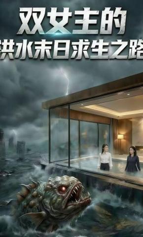 短剧《双女主的洪水末日求生之路》海报