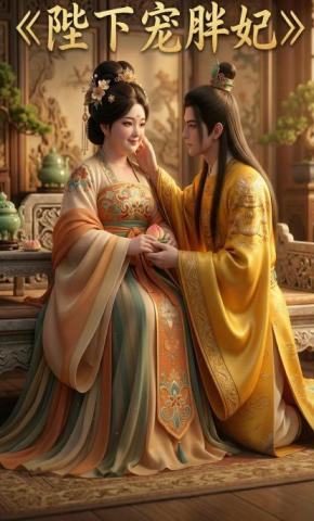 短剧《陛下宠胖妃》海报