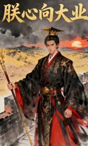 短剧《朕心向大业》海报