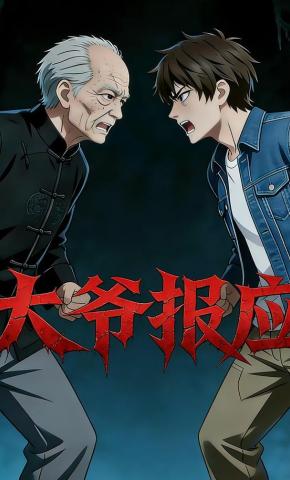 短剧《大爷报应》海报