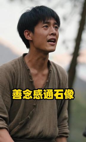 短剧《善念感通石像》海报