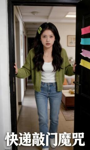 短剧《快递敲门魔咒》海报