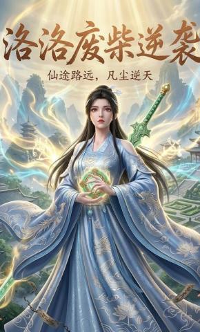 短剧《洛洛废柴逆袭》海报