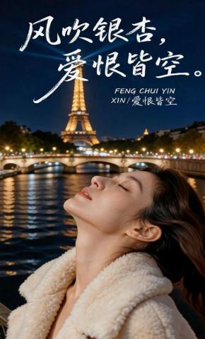 短剧《风吹银杏，爱恨皆空》海报