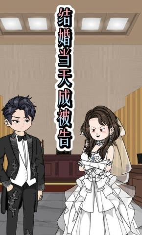 短剧《结婚当天成被告》海报