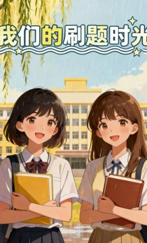 短剧《我们的刷题时光》海报