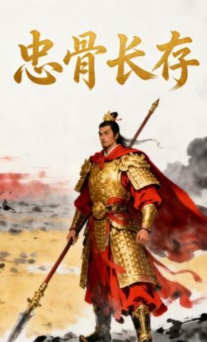 短剧《忠骨长存》海报