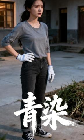 短剧《青染》海报