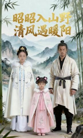 短剧《昭昭入山野，清风遇暖阳》海报